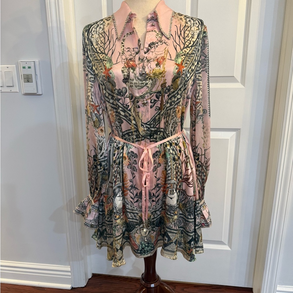 Camilla Cave of Wonders Silk Dress Size Small